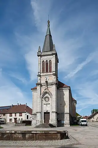 Kerk in Villers-sous-Chalamont
