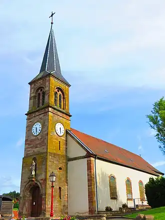 Kerk in Vilsberg / Wilsberg in Lothringen
