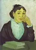 L'Arlesienne, Madame Ginoux (II), V. van Gogh, 1890, Otterlo