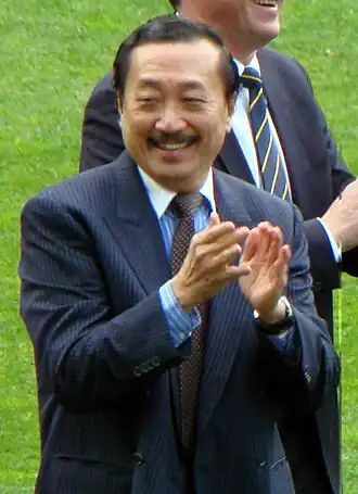 Vincent Tan in 2012.