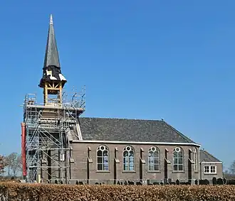 Herbouw kerktoren in 2022