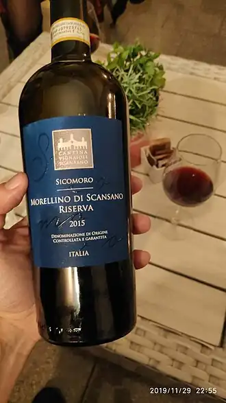 Morellino di Scansano riserva