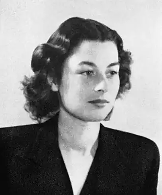 Violette Szabo rond 1940.