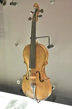 Viool van Girolamo Amati (1611) uit Cremona