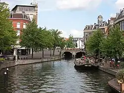 Visbrug en Nieuwe Rijn