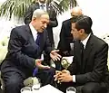 Premier Benjamin Netanyahu en president Enrique Peña Nieto.