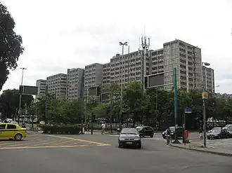 De Maracanã-'campus', het gebouw van de universiteit