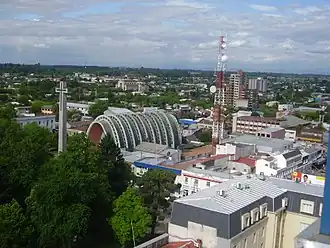 Uitzicht op Chillán