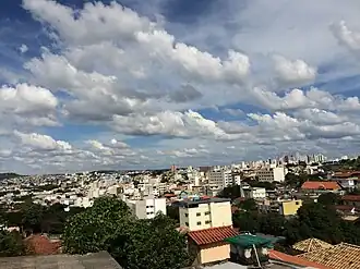 Uitzicht op Divinópolis