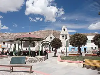Het marktplein van Turco