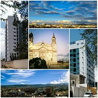 Een collage van Vitória de Santo Antão