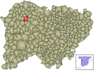 Kaart van Vitigudino