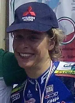 Vittoria Bussi won brons tijdens het Italiaans kampioenschap tijdrijden in 2014