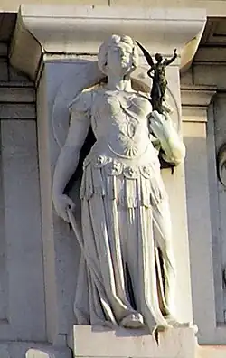 Verpersoonlijking van het gewest Lazio.