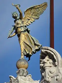 Gevleugelde Victoria.