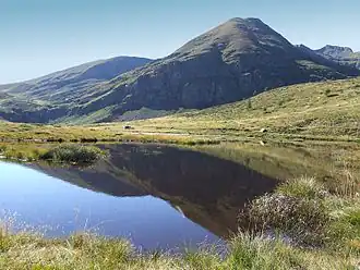 De pashoogte van de Vivione