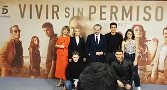 Cast van Vivir sin permiso