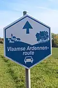 Vlaamse Ardennenroute in Strijpen (Zottegem)