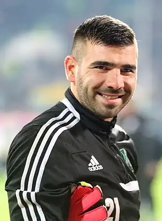 Stojanov in 2014 als speler van Loedogorets