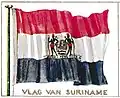 Vlag van Suriname (in een boek uit 1913)