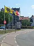 Vlag aan CC De Steiger Menen