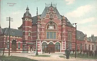 Het tweede station, c. 1900