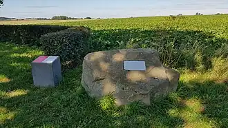 Informatiepunt bij het villaterrein