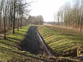 Voerendaalse Molenbeek nabij de verdwenen Puttersmolen