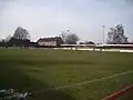 Het voetbalstadion van Ramsel