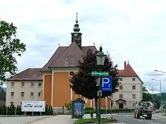 Het karmelietenklooster in Voitsberg
