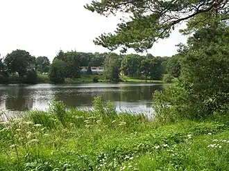 Kunstmatig meer bij Voka