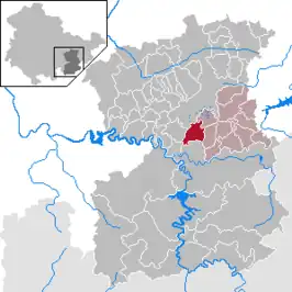 Kaart van Volkmannsdorf