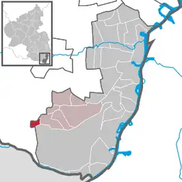 Kaart van Vollmersweiler