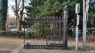 De ingang op 1 december 2019