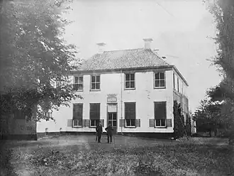 Klein Martijn vlak voor de sloop in 1896