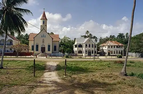RK kerk te Mary's Hope in 1998