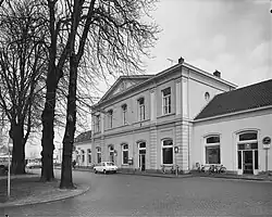 Station Meppel; januari 1974.