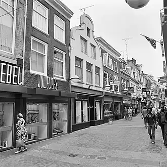 De Bakkerstraat in 1975