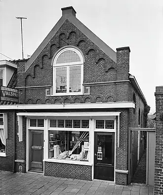 De voormalige synagoge aan de Schans in Lemmer