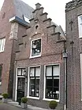 Huis met trapgevel