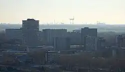 Zicht op Voorhof in 2008 vanaf de Nieuwe Kerk, voor de verbouwingen vanaf 2009