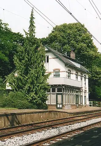 Voormalig station Soestduinen in 2003