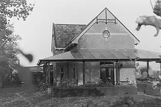 Voormalig treinstation in 2022