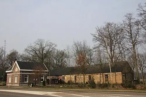 Voormalig tramstation en grenskantoor te Reusel