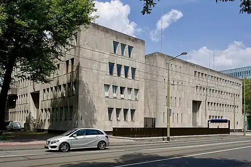 Voormalige Amerikaanse ambassade, Lange Voorhout, Den Haag, 1956-1959