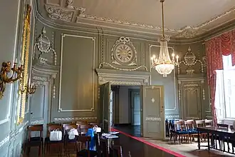 De voormalige raadszaal in de Ceciliakapel