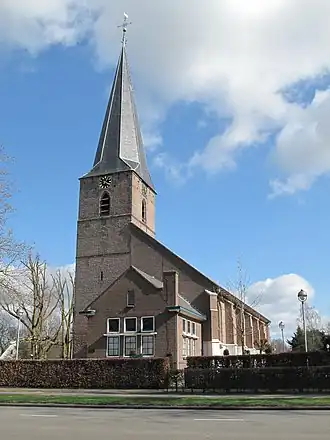 De Nederlandse Hervormde Kerk aan de Kerkstraat