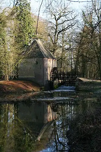 Watermolen Hackfort, 26 december 2008