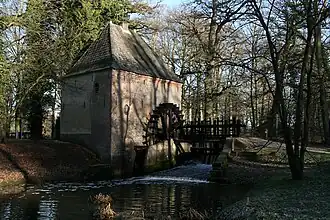 Watermolen Hackfort, 26 december 2008