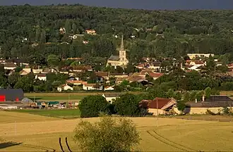 Gezicht op Vouneuil-sur-Vienne